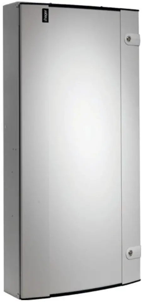 hager JK118BA3 125A 18 Way TPN Board Plain Door Amendment 3