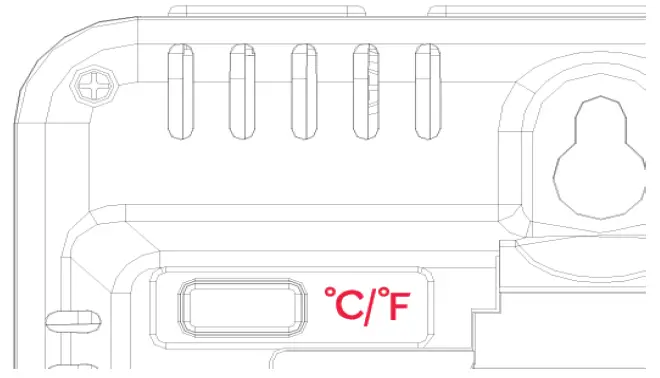 KEEKIT WA28 2-Channel Refrigerator Thermometer 05