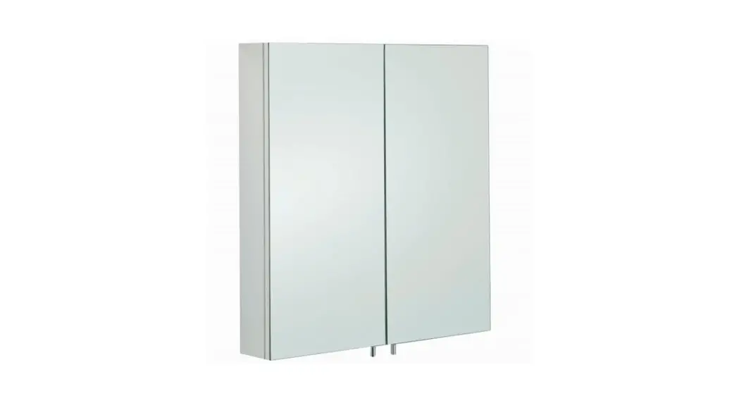 Better Bathrooms White Mirrored Wall Bathroom Cabinet 400 User Manual