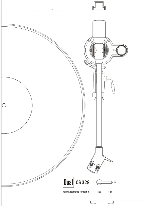 Dual CS 329 Record Player