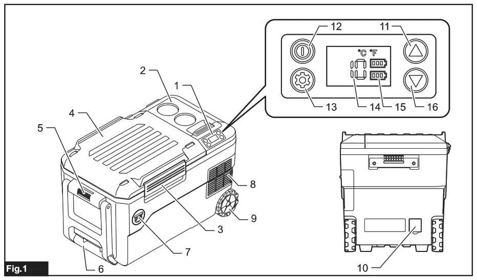 makita DCW180Z Cordless Cooler and Warmer Box