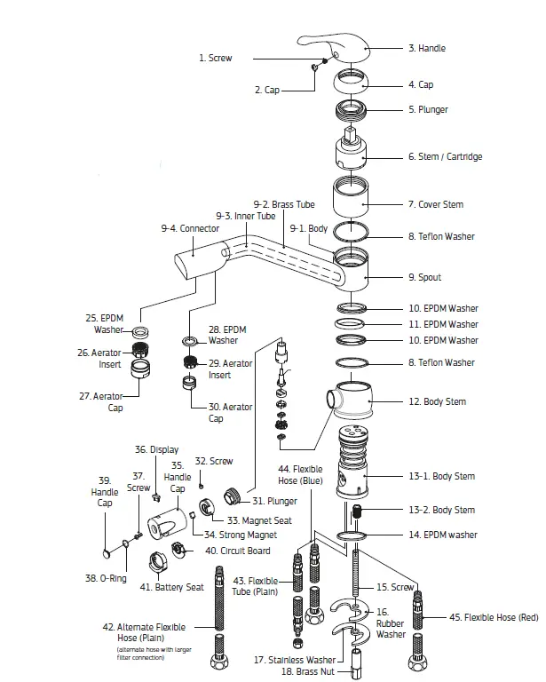Puretec Tripla-T2 Triple Action Tapware-12