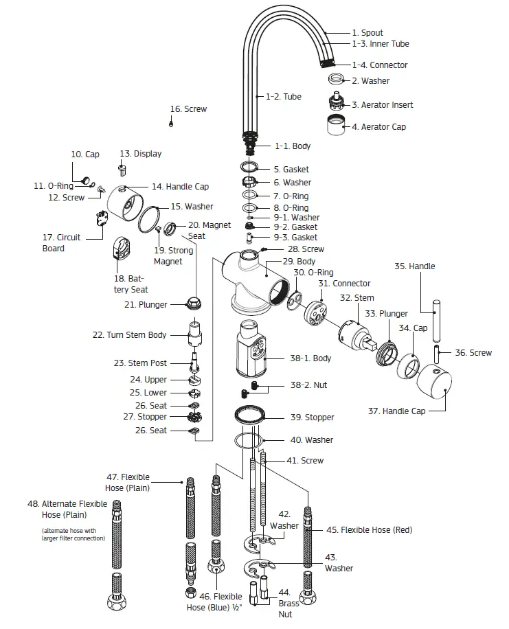 Puretec Tripla-T2 Triple Action Tapware-14
