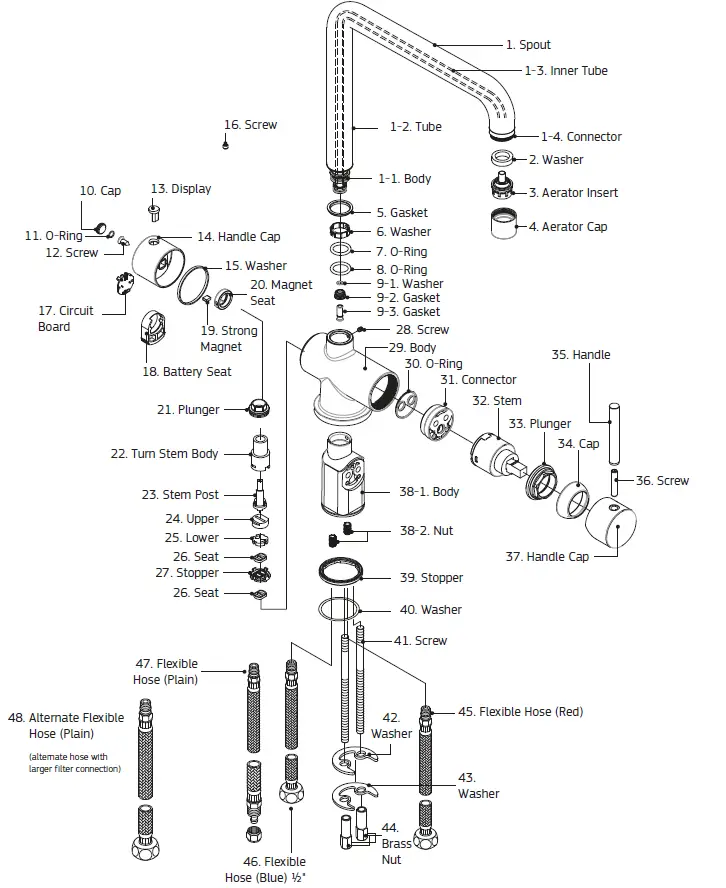 Puretec Tripla-T2 Triple Action Tapware-15
