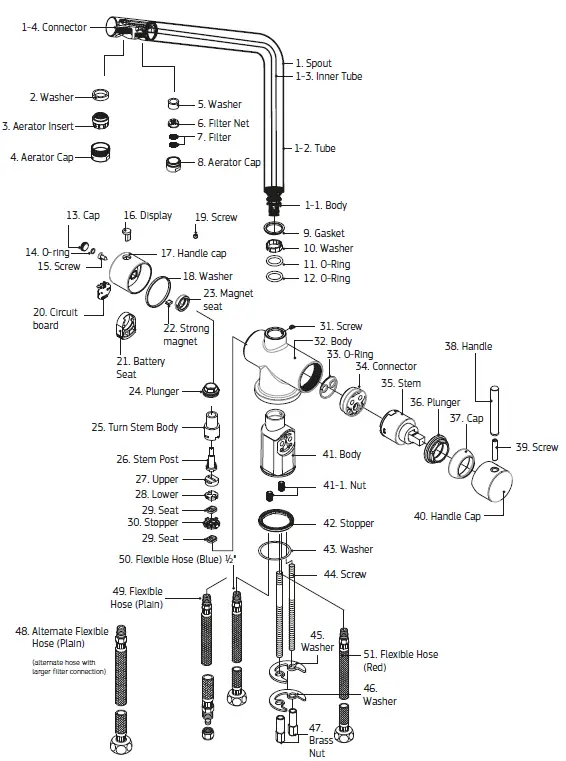 Puretec Tripla-T2 Triple Action Tapware-16