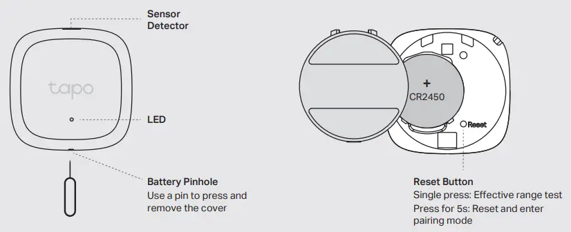 tp-link-Tapo-T310 Smart-Temperature-and-Humidity-Sensor-1