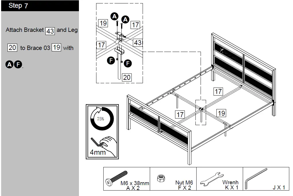 X Rocker 2110701 TV Mount Basecamp Bed 14