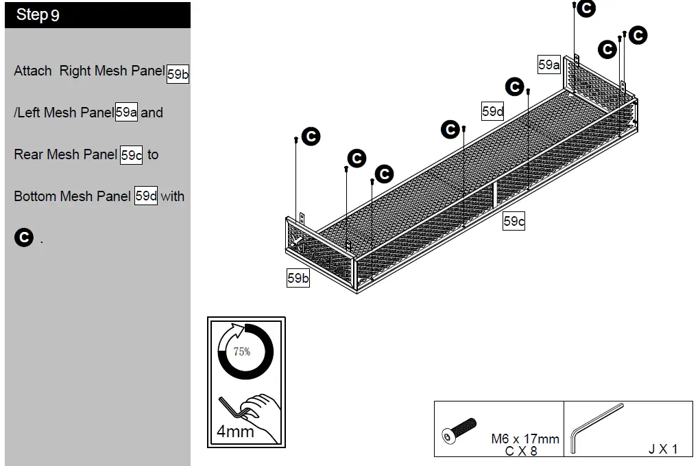 X Rocker 2110701 TV Mount Basecamp Bed 16
