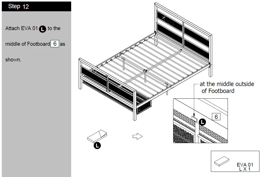 X Rocker 2110701 TV Mount Basecamp Bed 20