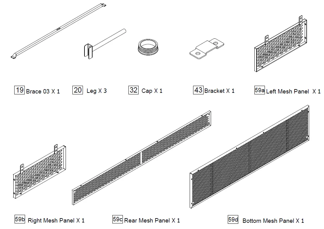 X Rocker 2110701 TV Mount Basecamp Bed 4