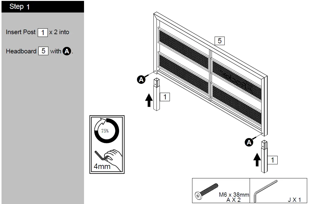X Rocker 2110701 TV Mount Basecamp Bed 8