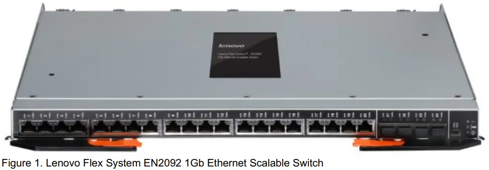 Lenovo Flex System EN2092 1Gb Ethernet Scalable Switch - Figure 1