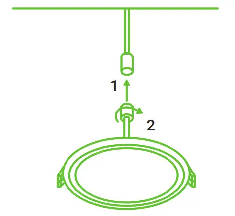 SUNCO LIGHTING 4 Inch Slim Selectable White LED Light - Turn2