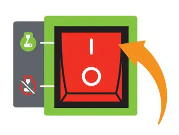 CHAMPION 200915 1200W Portable Generator - engin swicth