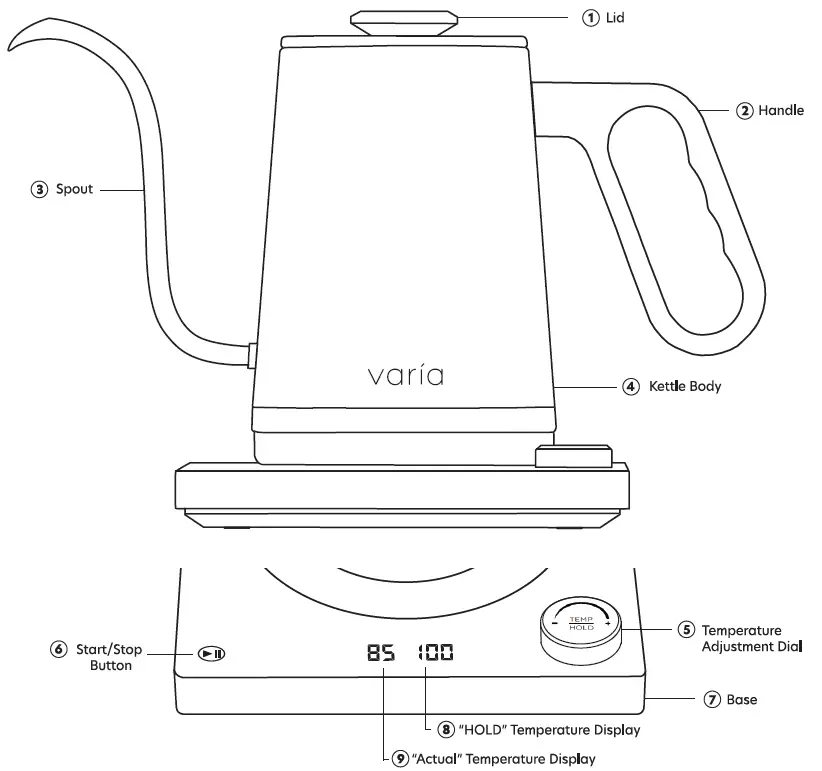 VARIA05-Smart-Temperature-Control-kettle-fig-2