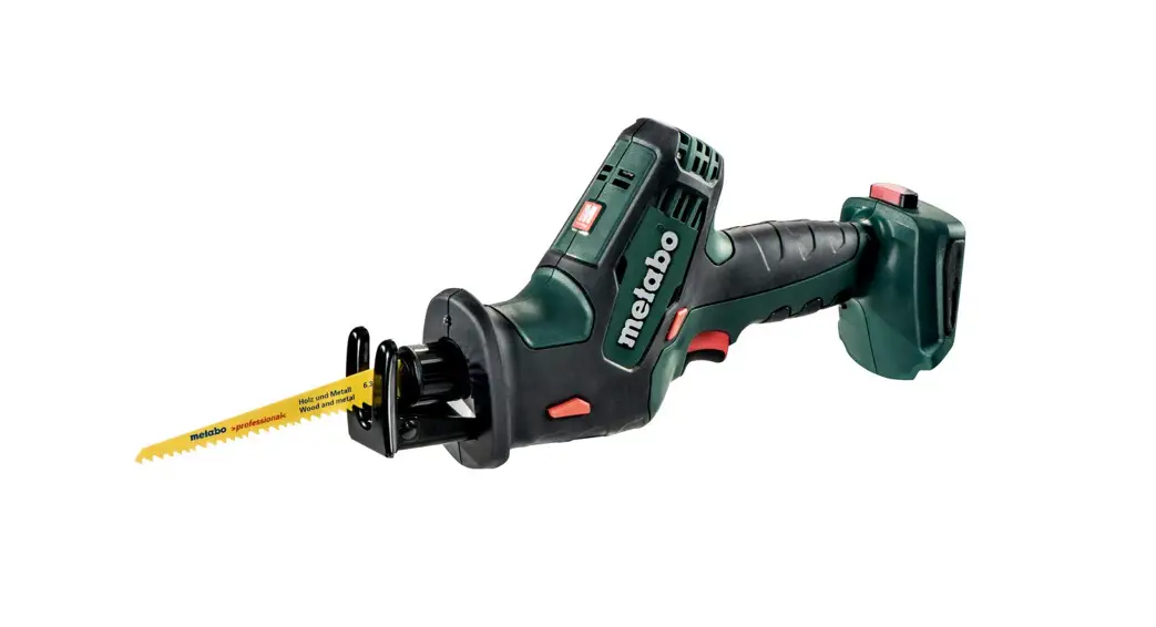 Metabo 602266890 Compact Reciprocating Saw Instruction Manual