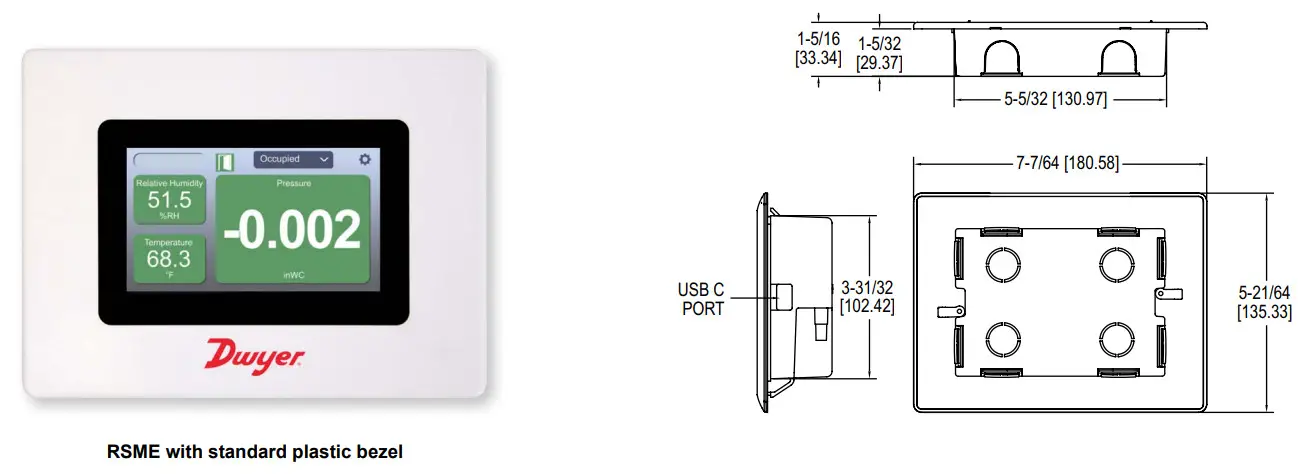 Dwyer RSME Room Status Monitor - Figure 1