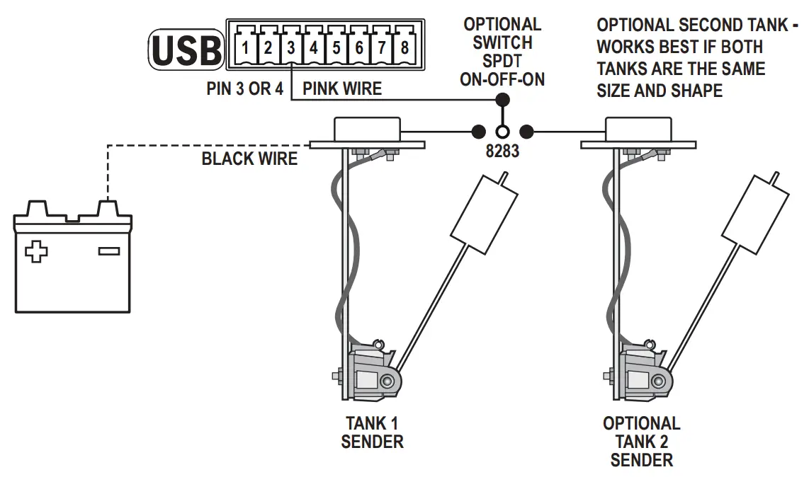 BLUE SEA 1850 M2 Vessel Systems Monitor fig 20
