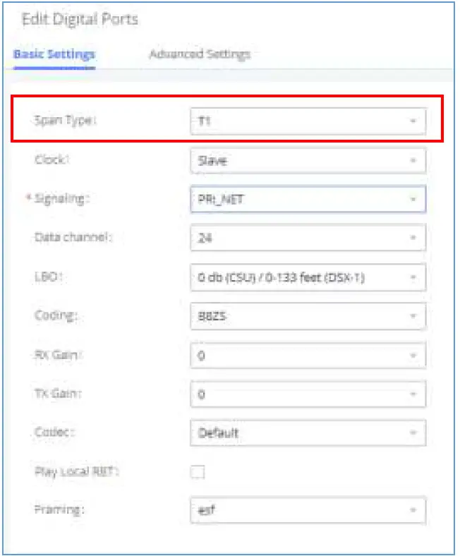 GRANDSTREAM UCM6510 series IP-PBX Phone System PRI 05