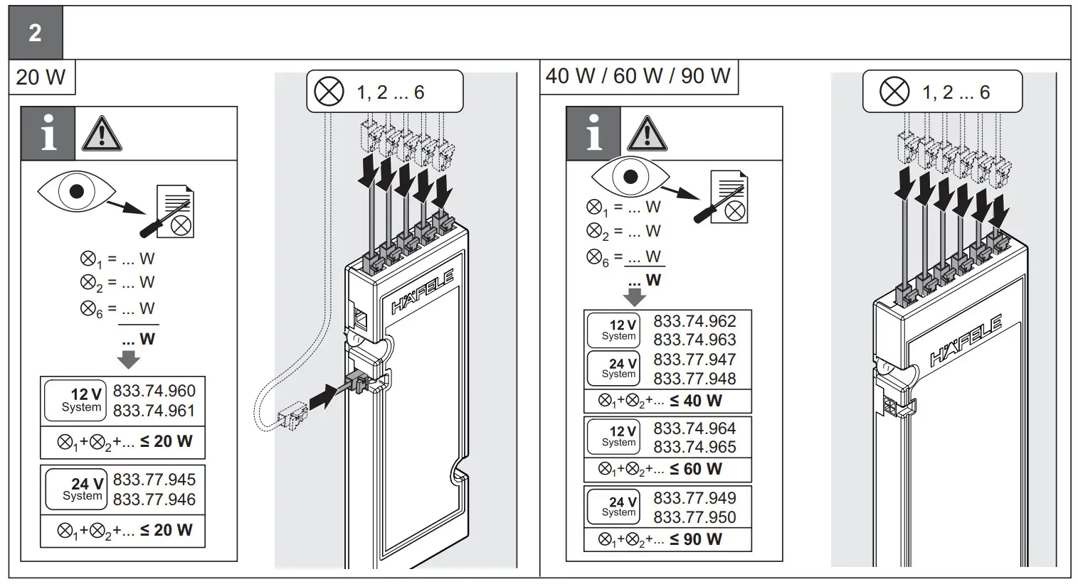 HAFELE 12V,24V Loox LED Driver - Figure 3