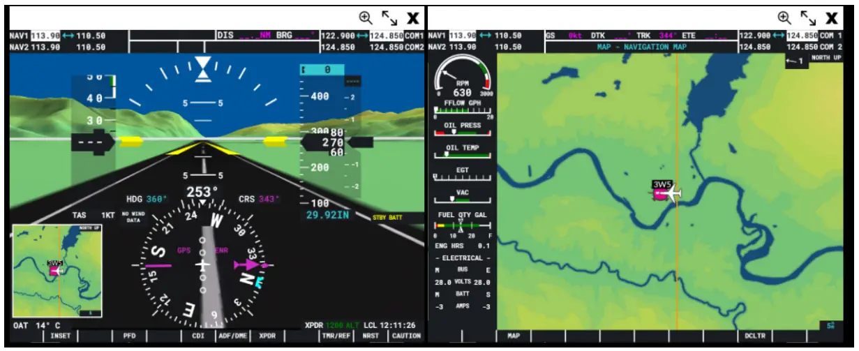 Virtual Fly VF G1000 Avionics Flight Panel fig 18