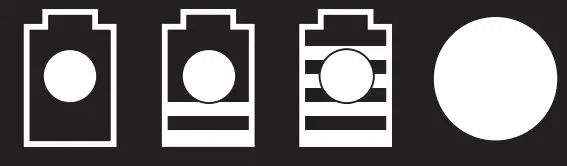 24V-X2-BVM143-CT Cordless Blower Vacuum Mulcher Battery Charge Level Indicator