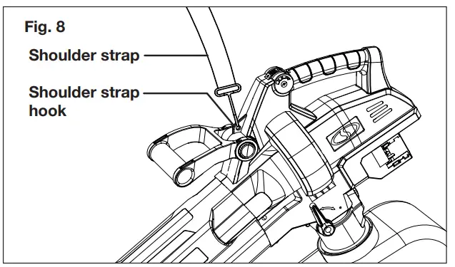 24V-X2-BVM143-CT Cordless Blower Vacuum Mulcher Assembly