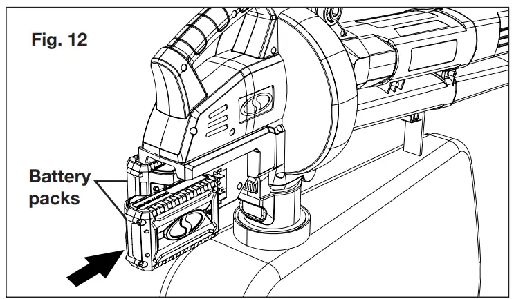 24V-X2-BVM143-CT Cordless Blower Vacuum Mulcher Operation
