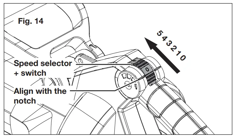 24V-X2-BVM143-CT Cordless Blower Vacuum Mulcher Operation