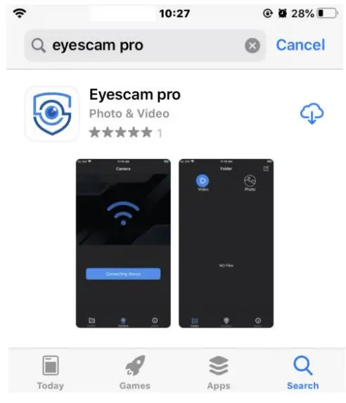 DIGITALAS F1EL21 Body Worn Camera - WiFi