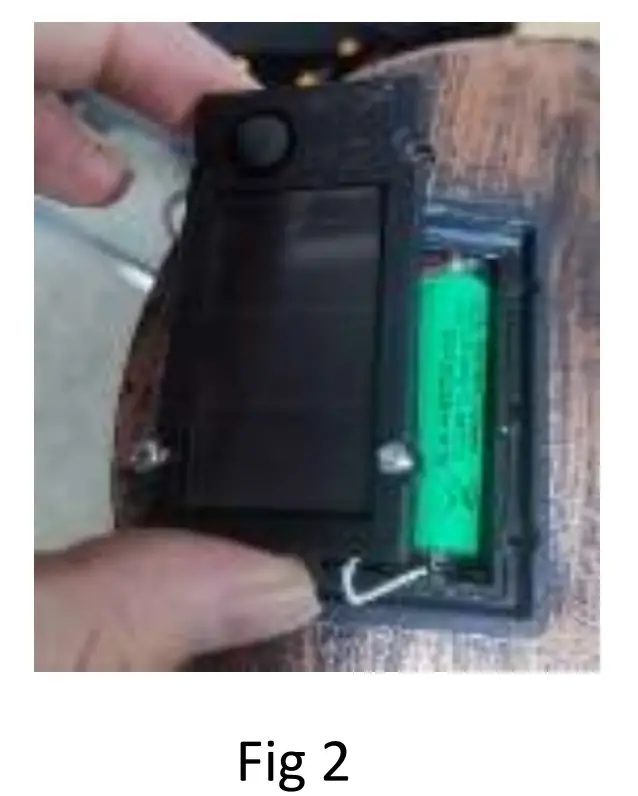 COOPERS OF STORTFORD K325 Solar Wall Light Flower Cut Out Pack of 2 CHANGING THE BATTERY