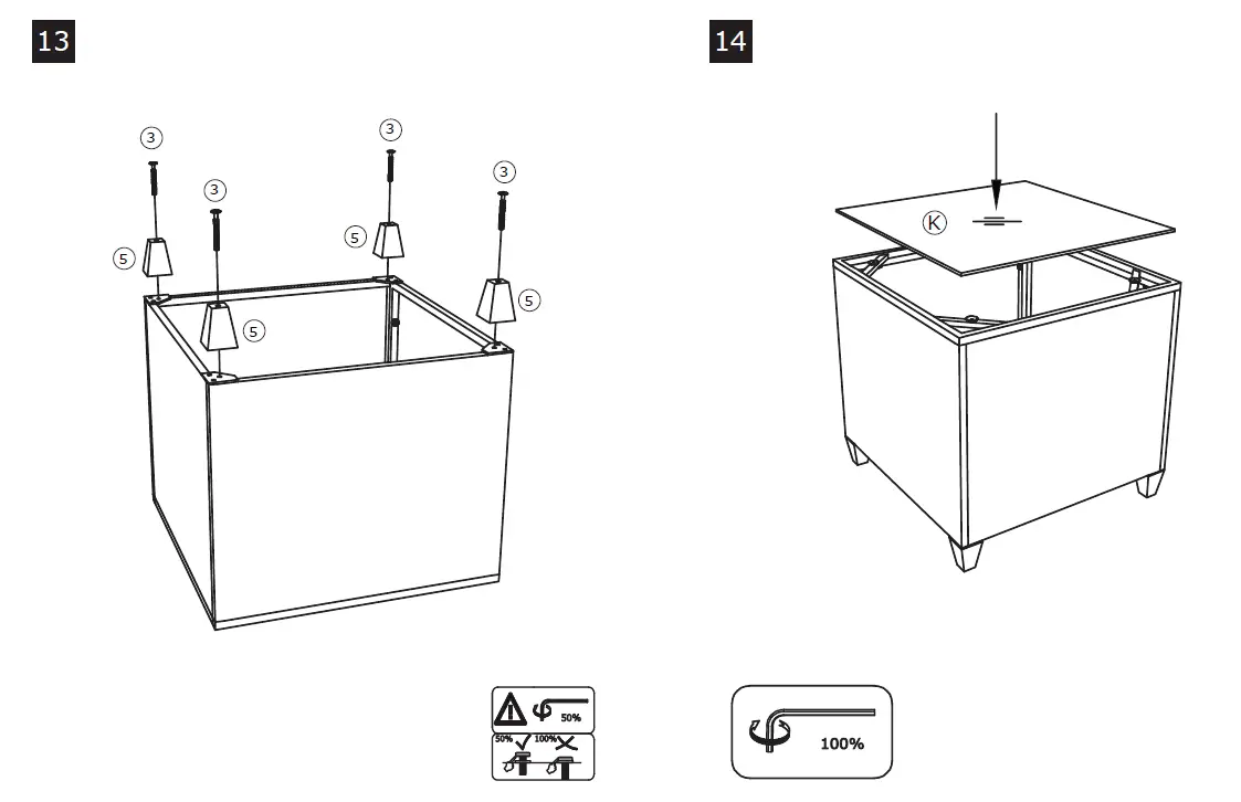 COSTWAY HW68667 3 Piece Wicker Furniture Set 5
