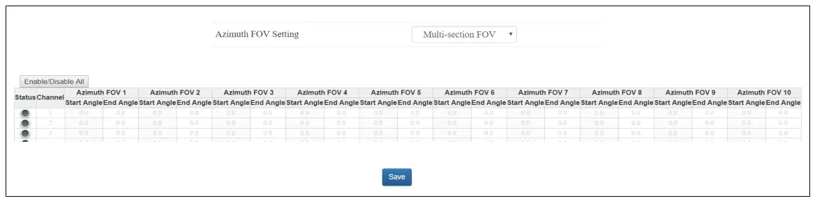 HESAI Pandar40P 40 Channel Mechanical LiDAR - Web Control 13