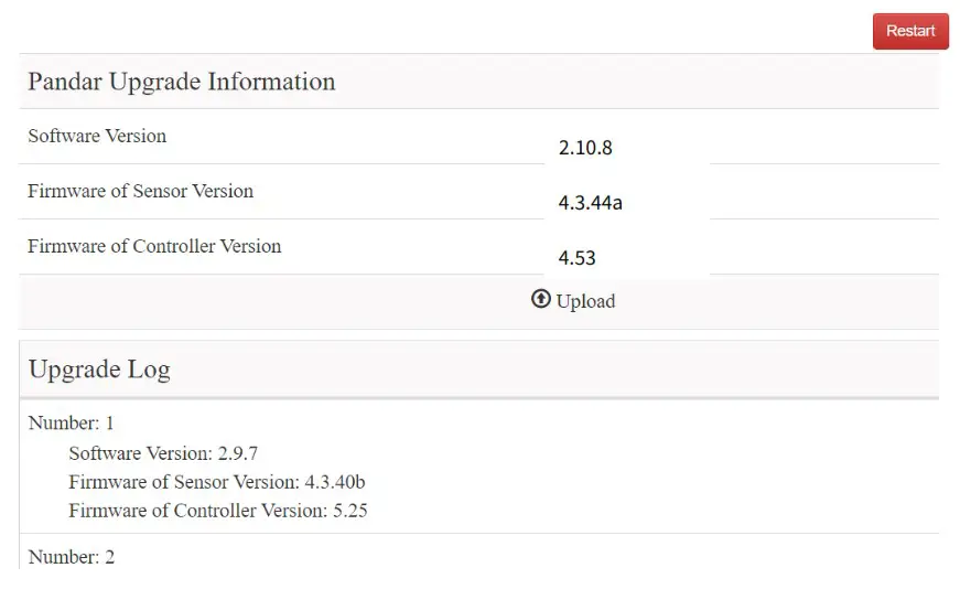HESAI Pandar40P 40 Channel Mechanical LiDAR - Web Control 15
