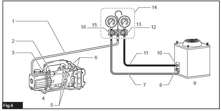 makita DVP181 Cordless Vacuum Pump-6
