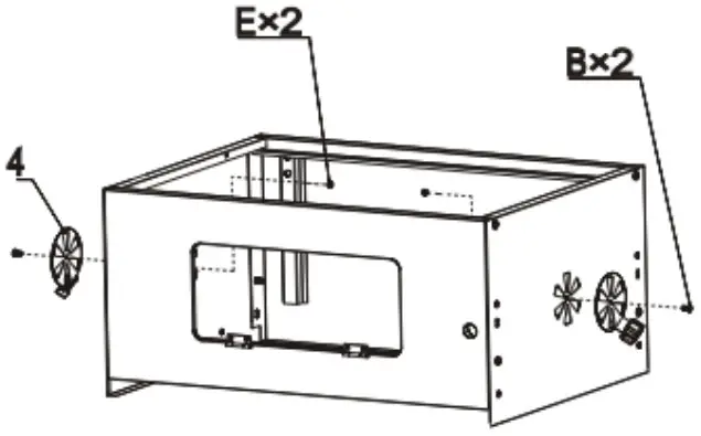 toboli 62809 BBQ Charcoal Trolley - Figure 1