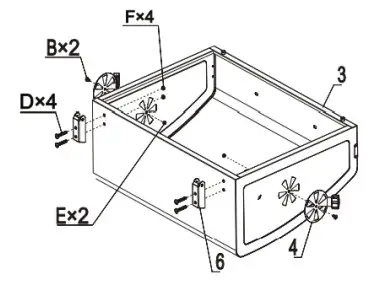 toboli 62809 BBQ Charcoal Trolley - Figure 11