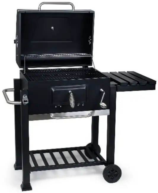 toboli 62809 BBQ Charcoal Trolley