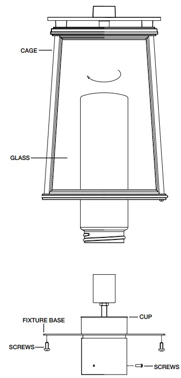 KICHLER-49746WZCL18-Argyle-19-5-Inch-Weathered-Zinc-Transitional-Post-Light-FIG1