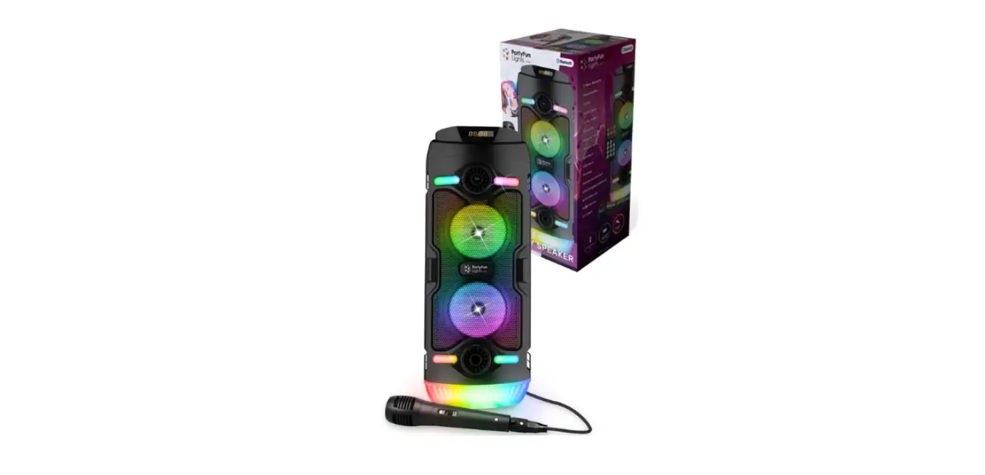 Partyfunlights 86285 Karaoke Party Speaker User Manual Partyfunlights 86285 Karaoke Party Speaker User Manual