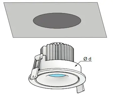 BRAINLIT TYR Surface Mounts and Pendants - Mounting 1