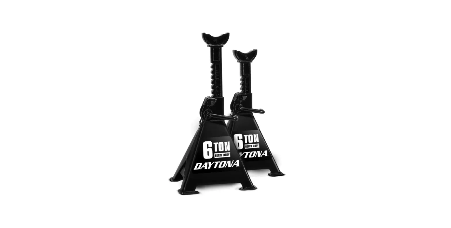 Daytona 58341-upc 12 Ton Heavy Duty Ratcheting Jack Stands Black Owner's Manual