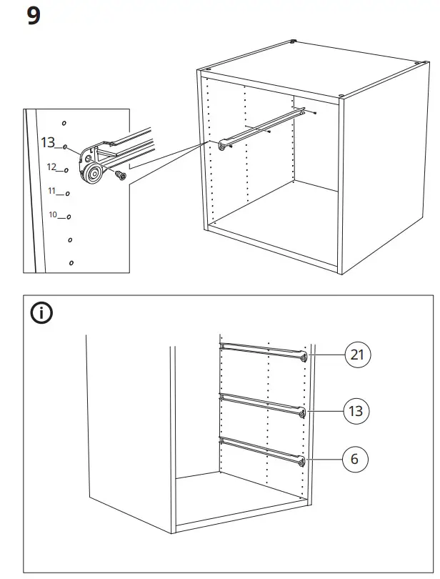 IKEA HJÄLPA Drawer - 9.0