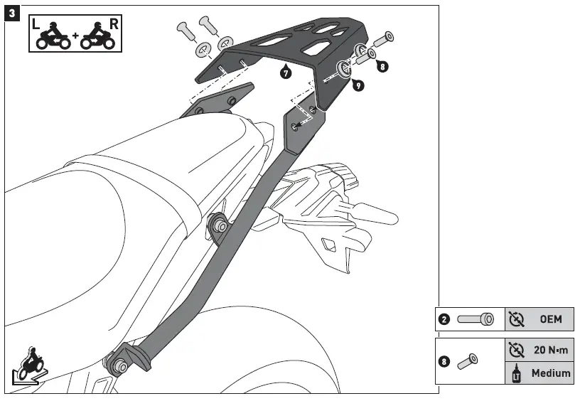 SW-MOTECH-GPT-06-851-30000-ANBAUANLEITUNG-Set-for-Yamaha-5