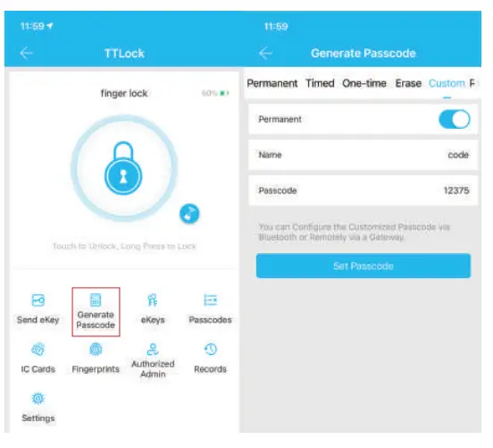 SMONET SMUS ZNS H001 BLK Keyless Smart Lock-fig22
