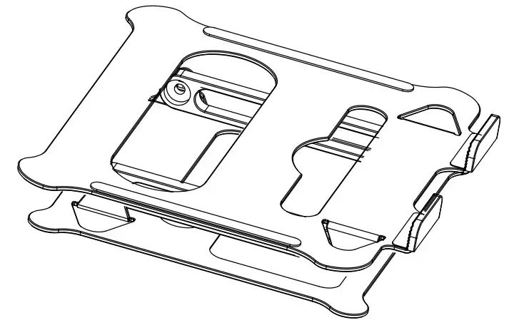 INSIGNIA NS-PLSEA1-C Ergonomic Laptop Stand