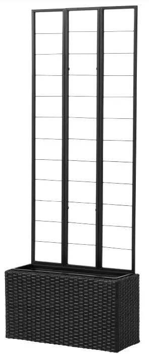 Hard Head 022766 Flowerbox With Trellis