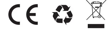 ce, recycle, disposal icon
