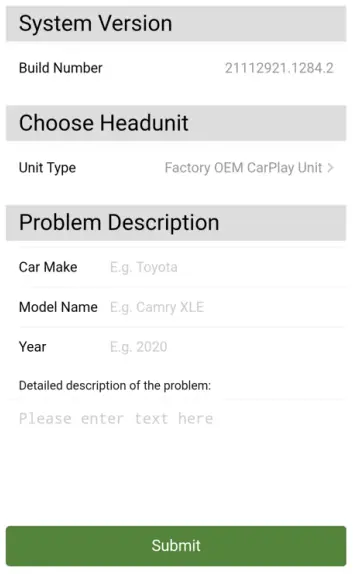 How to report an issue
