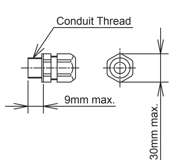 Conduit Hole Connectors